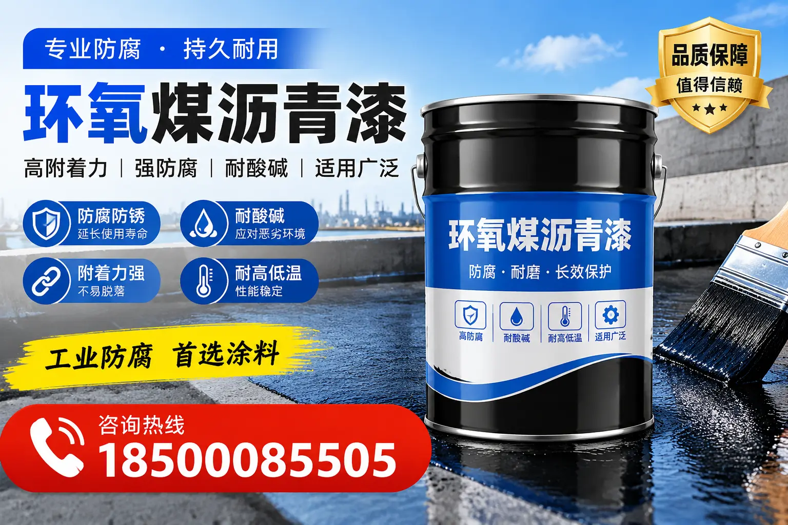 环氧煤沥青漆在不同气候条件下的应用效果,宁德案例分析